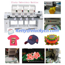 Commercial embroidery machine with 4 heads 9 colors